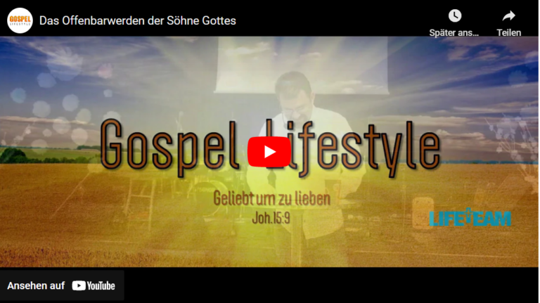 Read more about the article Das Offenbarwerden der Söhne Gottes